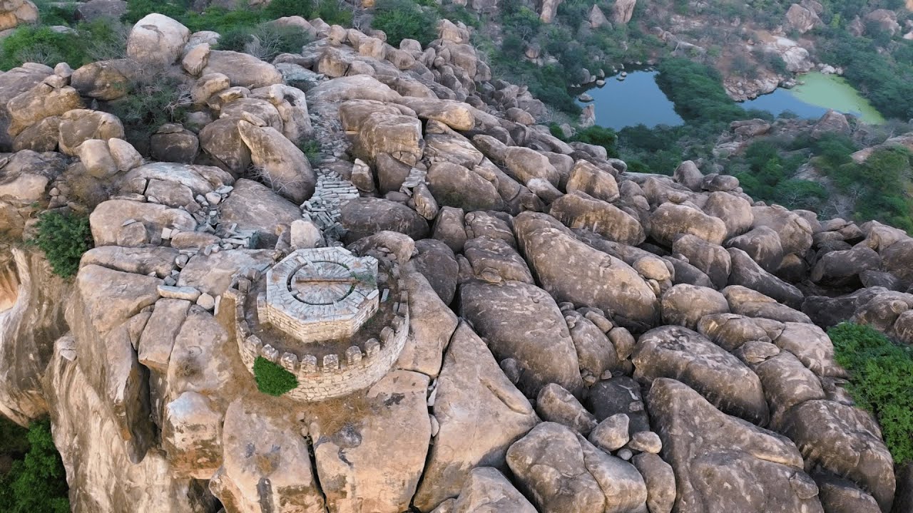 Khilla Ghanpur Fort Drone view in 4k