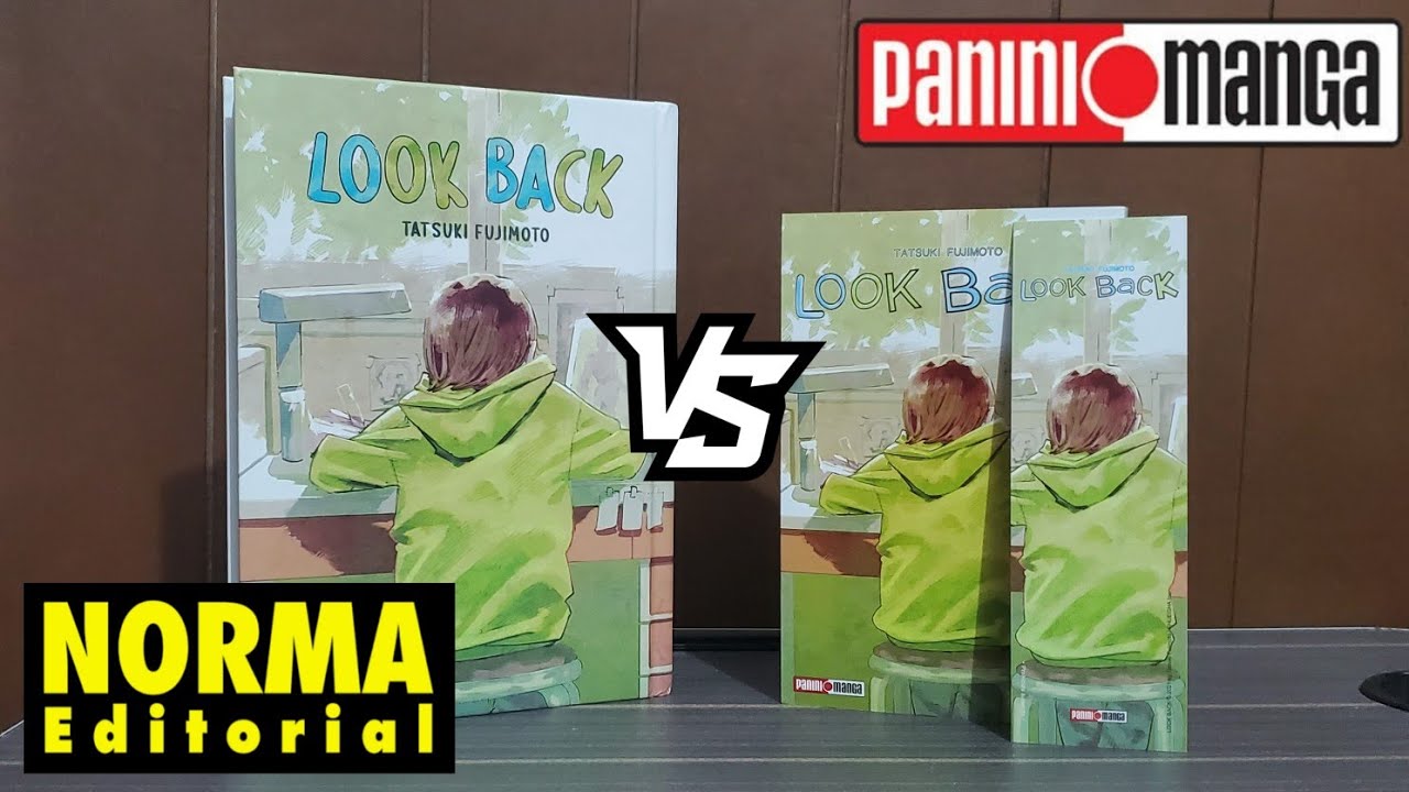 Look Back//Panini vs Norma Editorial//Cuál es mejor??