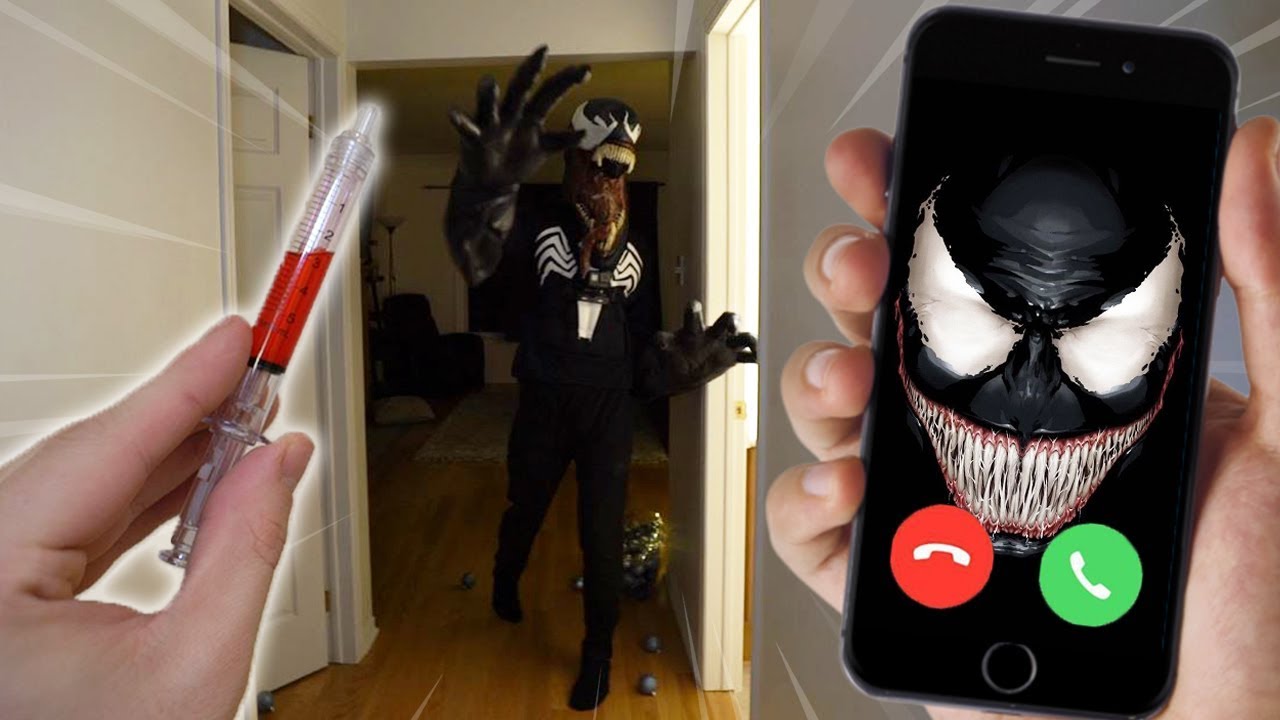 CALLING THE VENOM ON FACETIME AT 3 AM!! (HE'S REAL)