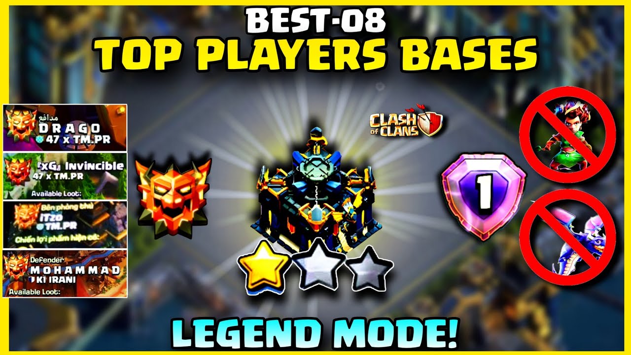 Best TH17 LEGEND BASE LINKS at +5800 Trophies in 2025 | Th17 War Bases | Clash of Clans Base Layouts