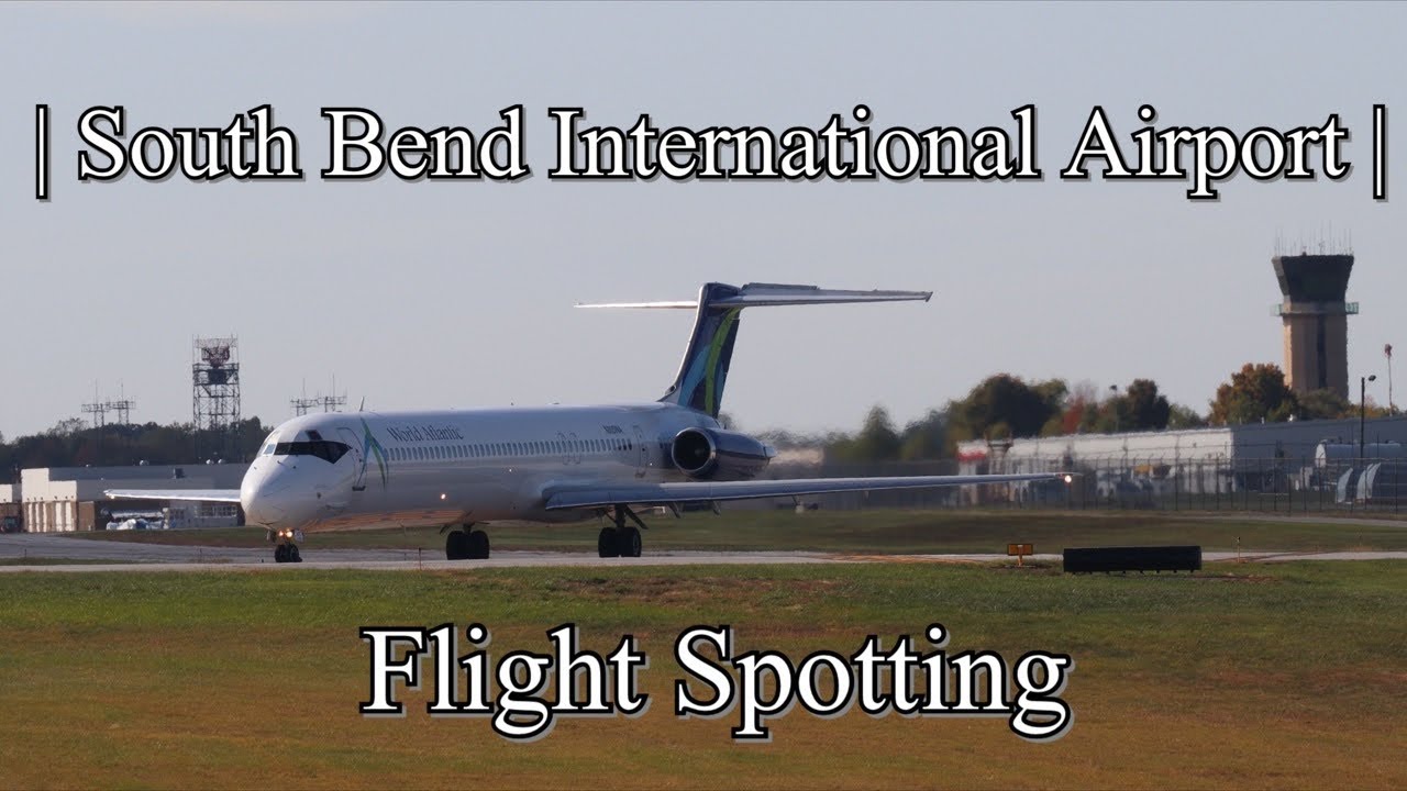 South Bend International Airport (SBN) Flight Spotting