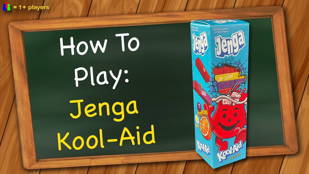 Как играть в Jenga Kool-Aid