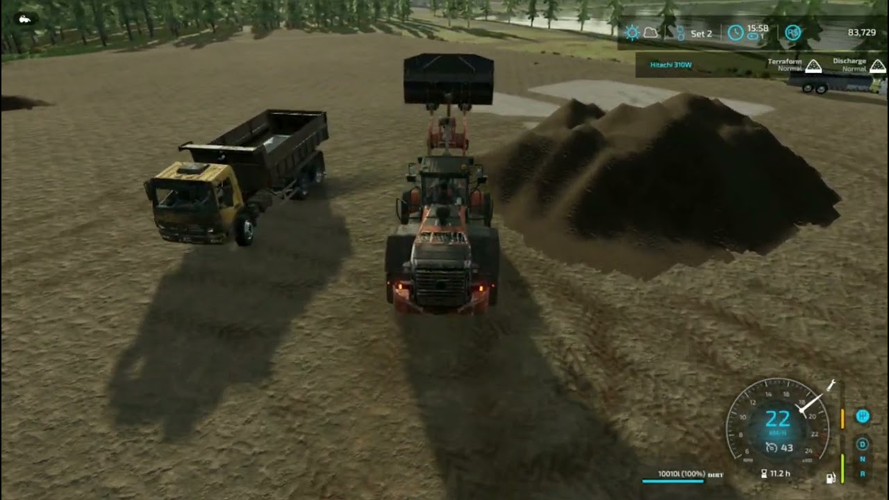Muita Terra pra tirar ainda FS22 mapa YUKON VALLEY 