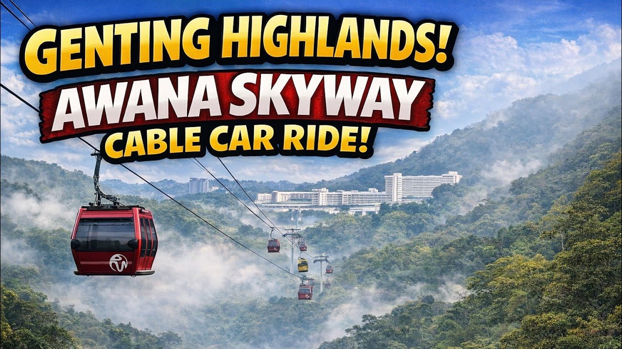 Genting Highlands | Awana Skyway Cable Car | Malaysia