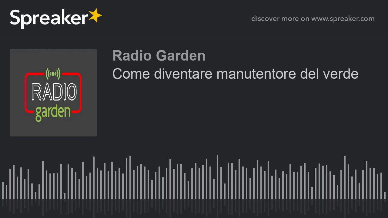 Come diventare manutentore del verde