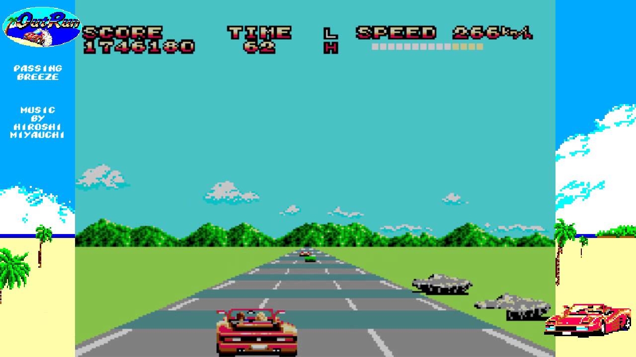 Out Run - Passing Breeze - Hiroshi Miyauchi [1987] [Sega Master System]