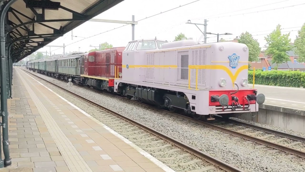 Steam and Diesel Locomotives from VSM at Hilversum (2024-06-08)