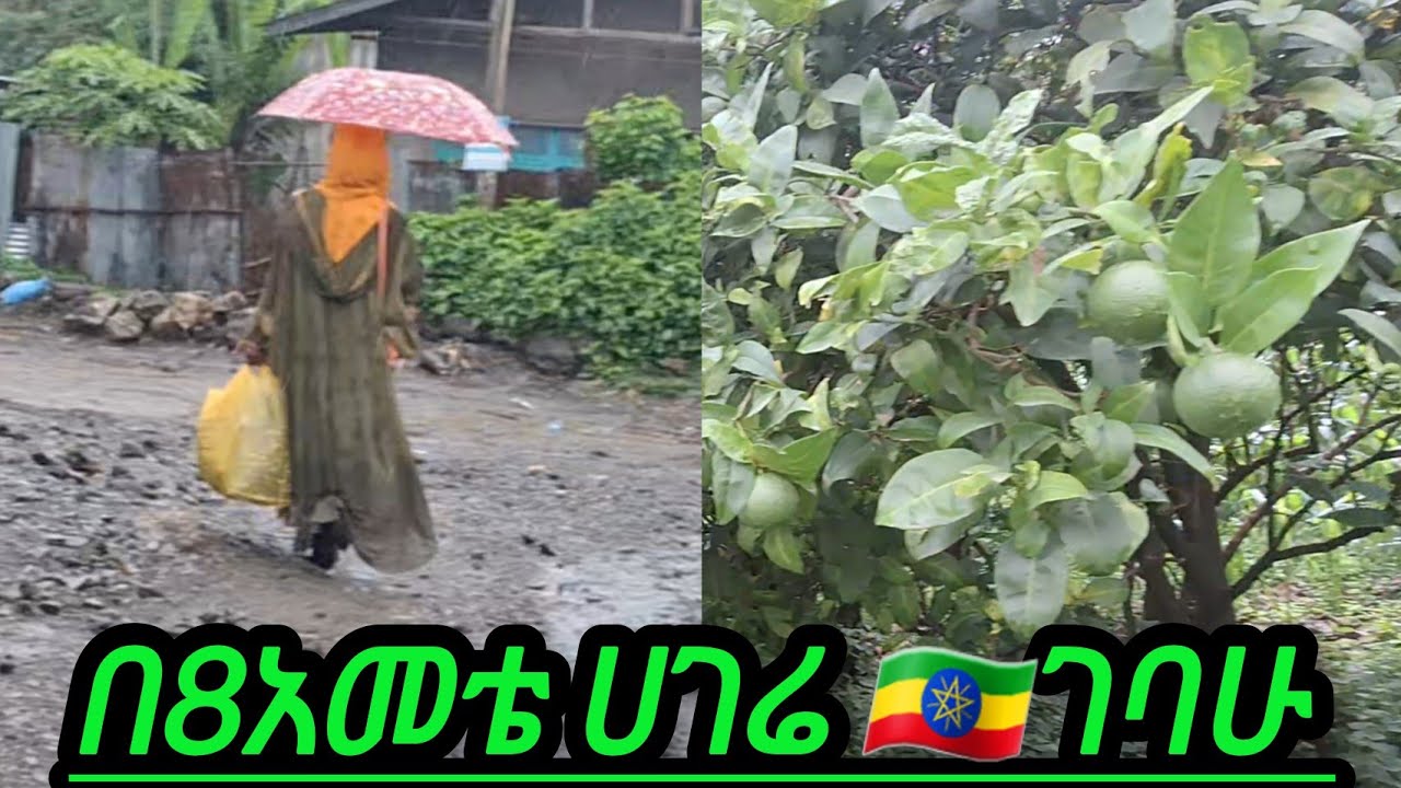 በ8 አመቴ ሀገሬ🇪🇹ገባሁ ኑ ላስጎብኛችሁ