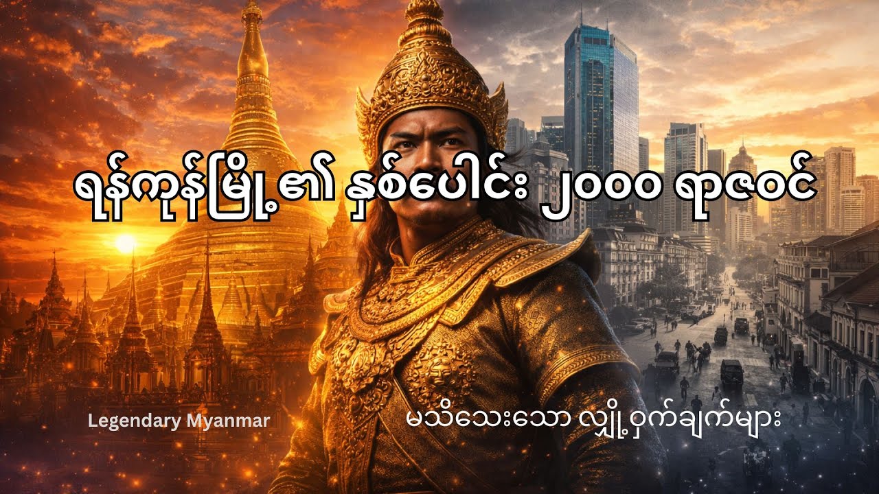 ရန်ကုန်မြို့၏ နှစ်ပေါင်း ၂၀၀၀ ကျော် လျှို့ဝှက်ချက်များနှင့် မသိသေးသော သမိုင်းရာဇဝင်