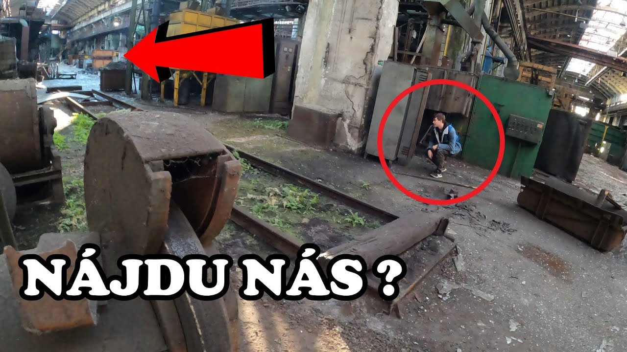 Hide and Seek s SBS v opustených strojárňach - VSS Part 3. [URBEX]