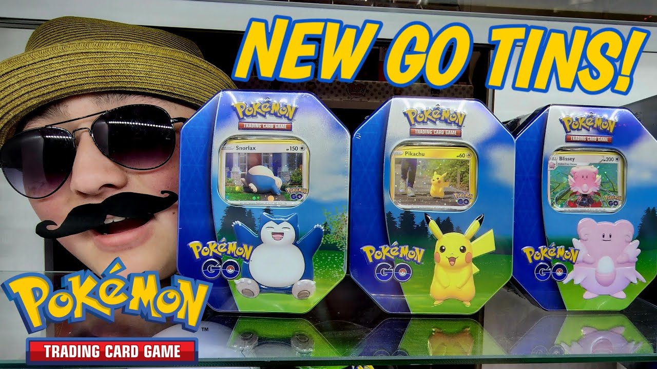 NEW POKEMON GO CARD TINS OPENING!