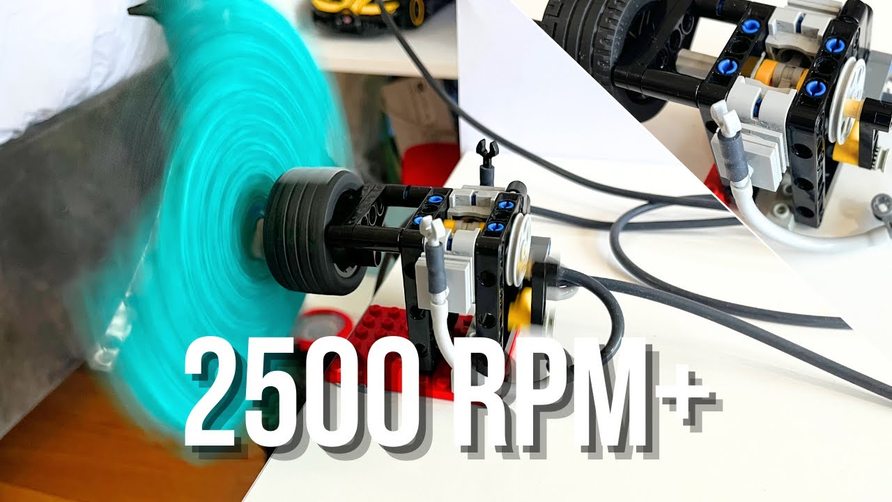 LEGO 2 Cylinder Pneumatic Engine🛠️