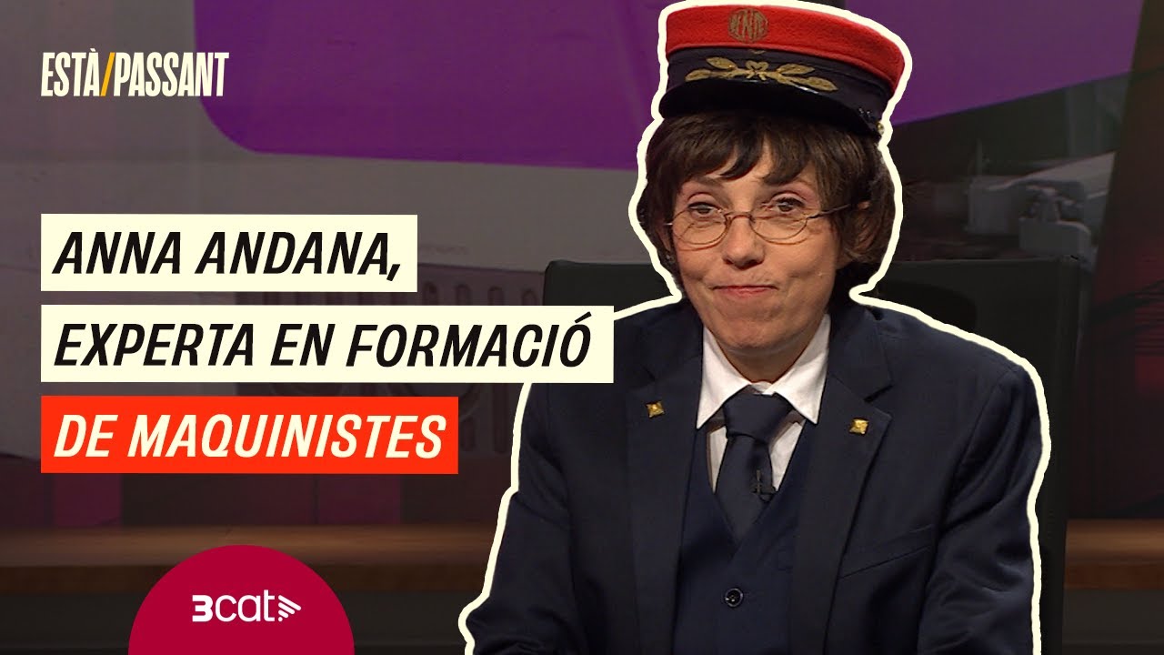 Anna Andana (Judit Martín), experta en formació de maquinistes