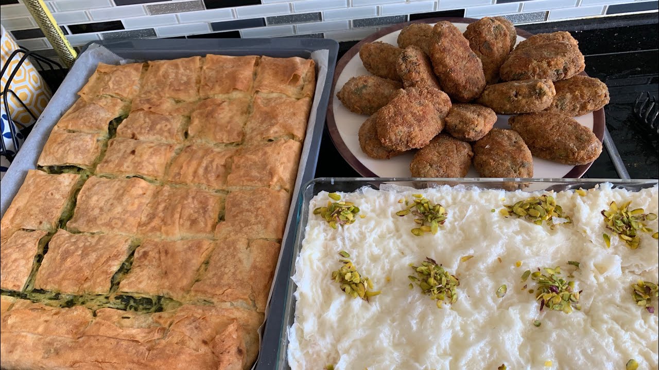 RAMAZAN'IN FAVORİ TARİFLERİ BURADA !! | Kadınbudu Köfte, Ispanaklı Börek, Güllaç