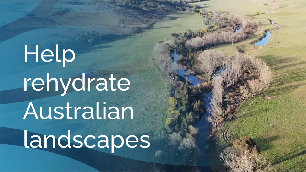 Help rehydrate Australian landscapes