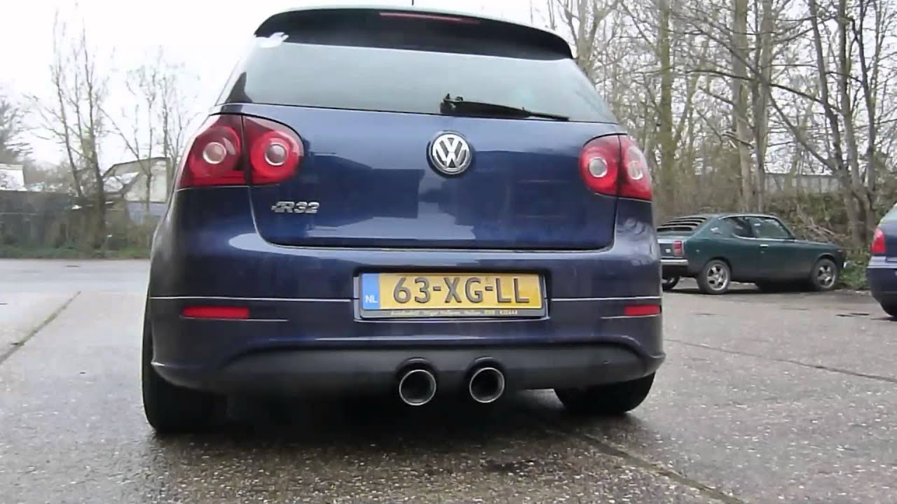 Volkswagen Golf V R32 - OEM valve controlled uitlaat door EPS Uitlaten BV