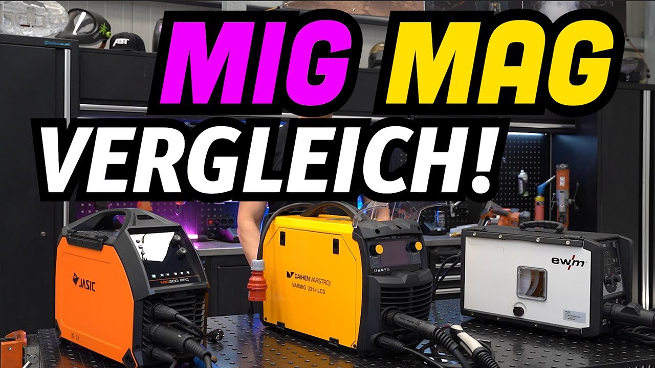 EWM vs JASIC vs VARMIG - Ganz ehrlich, diese Schweißgeräte sind... 😮 | Igor Welder