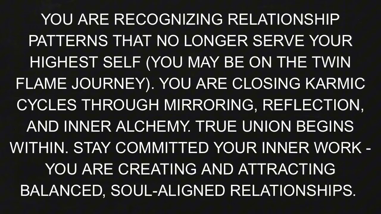 Healing Relationship Karma & Ending Old Cycles | Twin Flame Energy Update & Collective Tarot Reading
