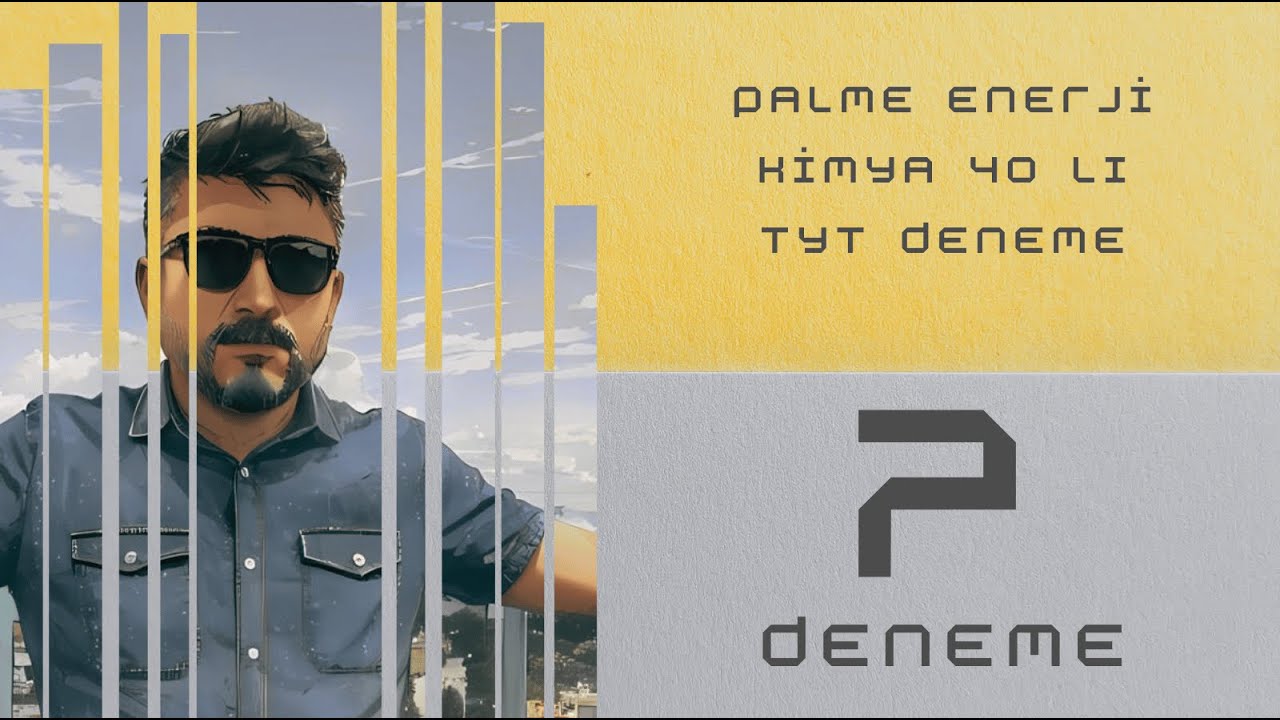 Palme Enerji TYT Denemesi 7.Deneme Çözümleri #tytkimya #denemeler #palmeyayinlari #sekonderkimya