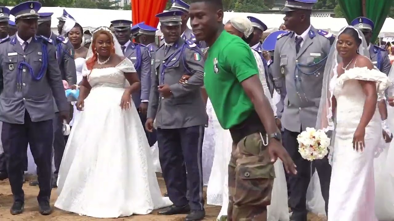 LIMA BRAVO SAMOURAÏ AU MARIAGE COLLECTIF DE LA GENDARMERIE NATIONALE DE CIV 🇨🇮 SESSION 2024