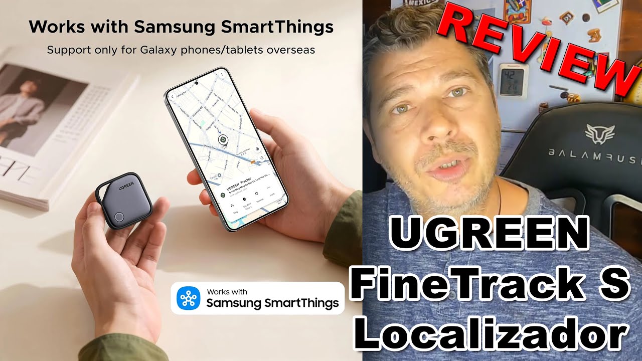 UGREEN FineTrack S Localizador: ¡El mejor tracker para Samsung con SmartThings! 🔥📍