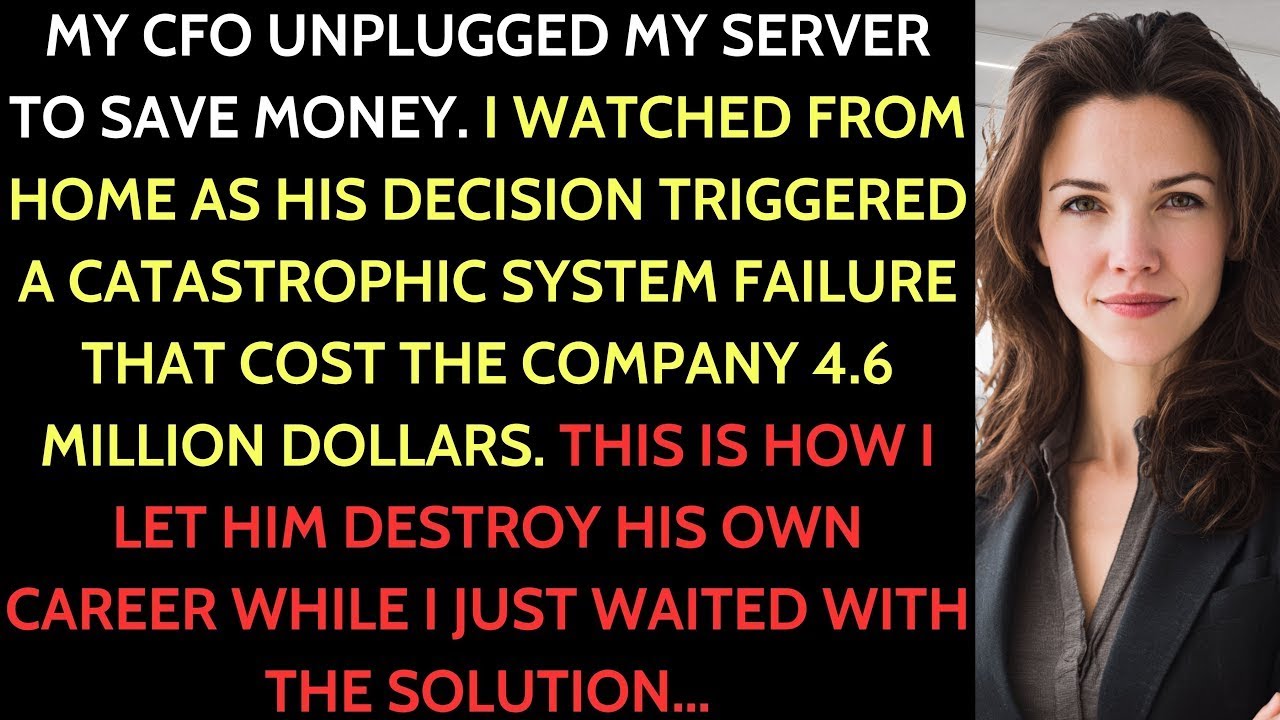 CFO Shut Down My Server… The Company Lost $4.6M