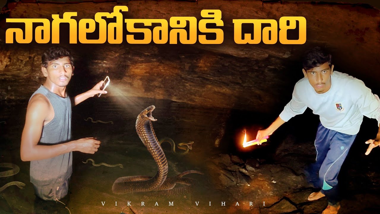 భయంకరమైన నాగలోకానికి వెళ్లే గుహ || Nagalokam Caves || Dangerous Caves || Vikram vihari