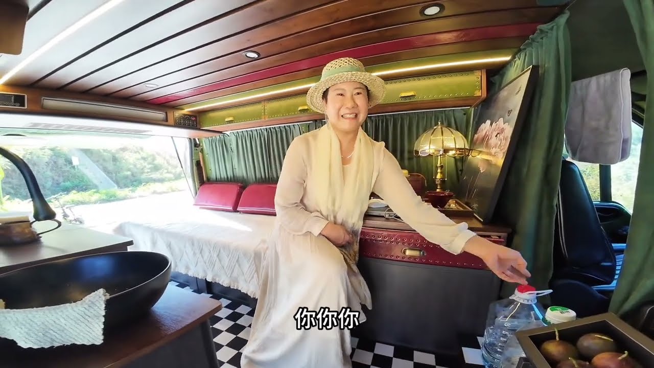 这样的户外生活你羡慕吗？ #户外生活 #露营车改装 #旅行vlog #启辰vx6纯电