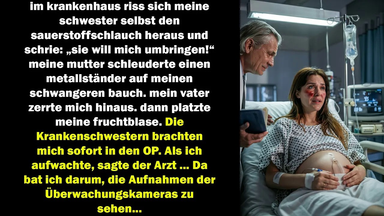 meine schwester schrie mord im krankenhaus dann forderte ich die &uuml;berwachungsvideos die alles