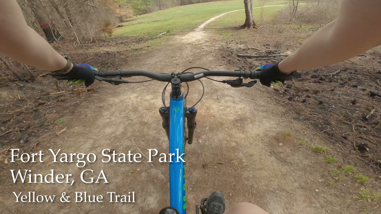 Fort Yargo State Park | Winder, GA | Yellow & Blue Trail | 4K