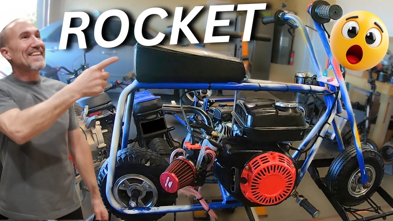 The $50 Junkyard Mini Bike build That RIPS