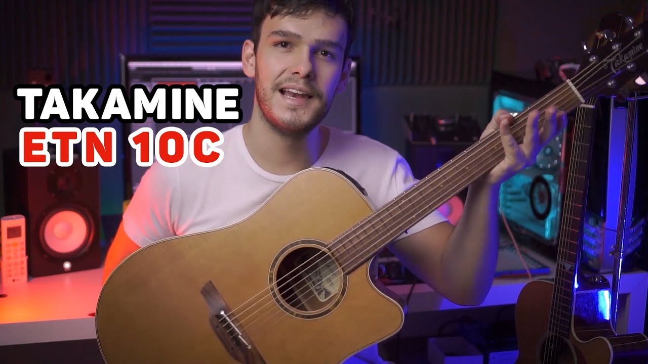 O MELHOR VIOLÃO QUE JÁ TOQUEI - TAKAMINE ETN10c Japonês