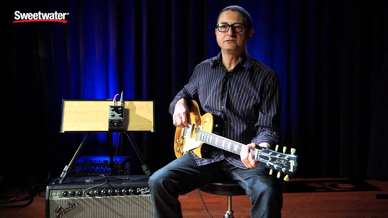 Moog MF Delay Minifooger Analog Delay Pedal Review - Sweetwater Sound