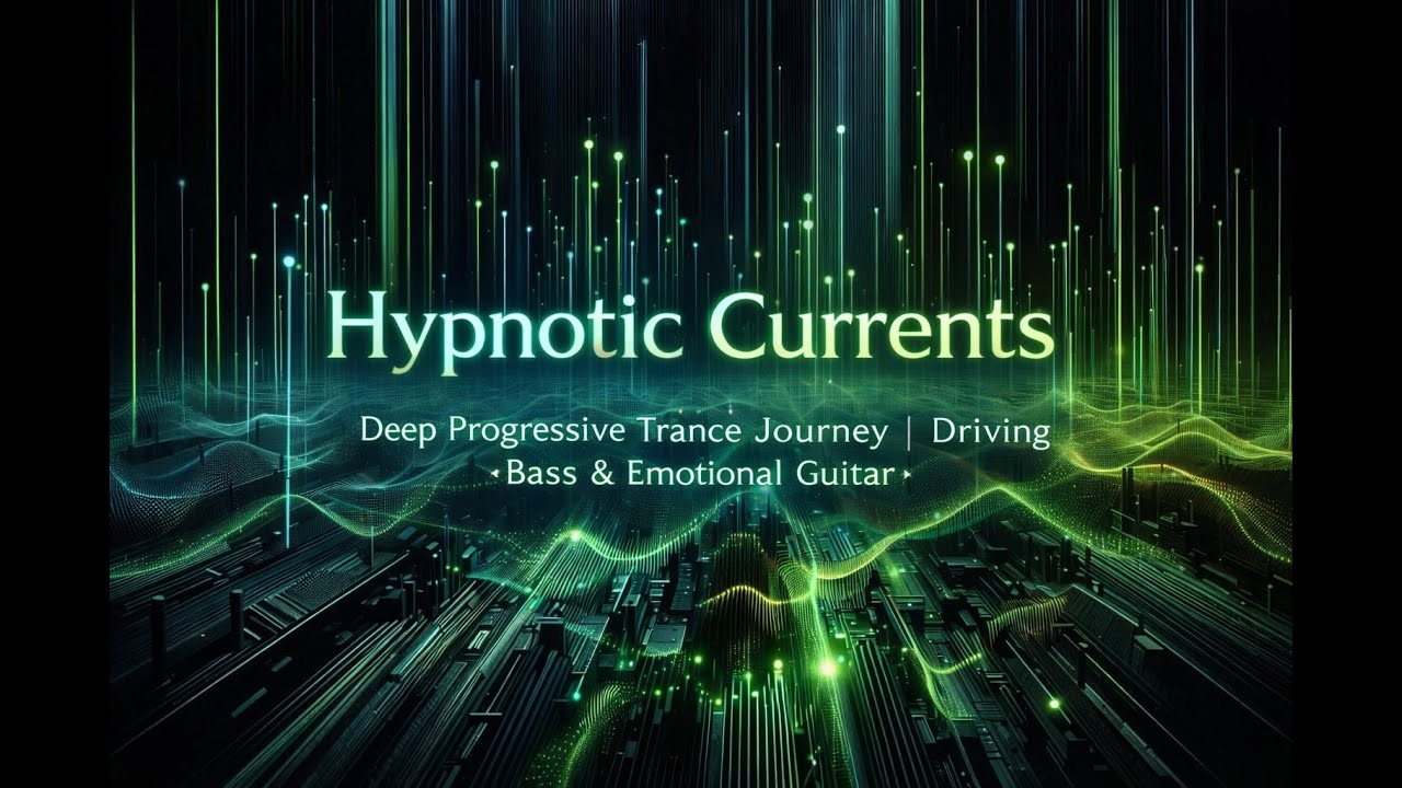 Hypnotic Currents 🌊 Deep Progressive Trance Journey | Driving Bass & Emotional Guitar vol 1.07