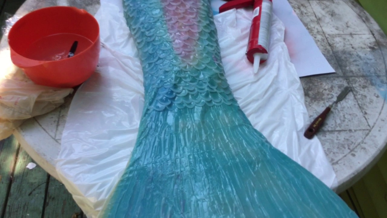DIY- Partial Silicone Mermaid Tail Tutorial