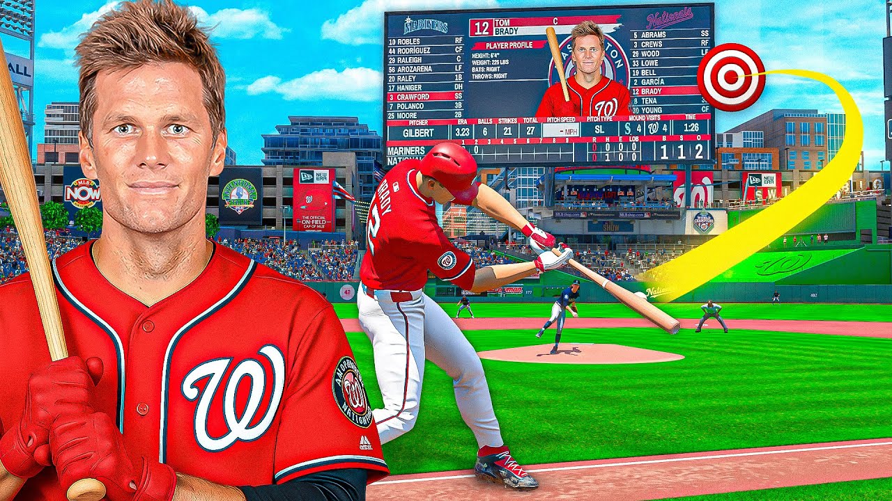 Я поставил Тома Брэди в MLB