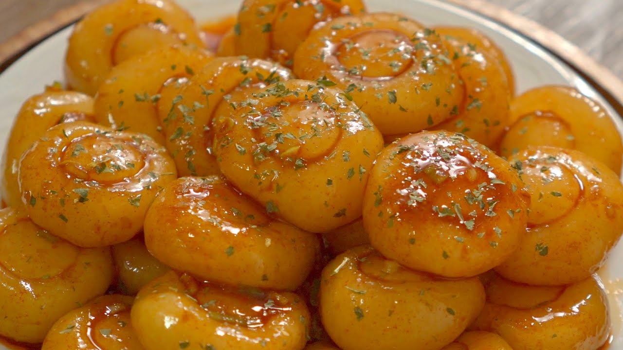 면보다 쫄깃하고 맛있는, 마늘 비빔감자 :: Garlic Seasoned Potatoes