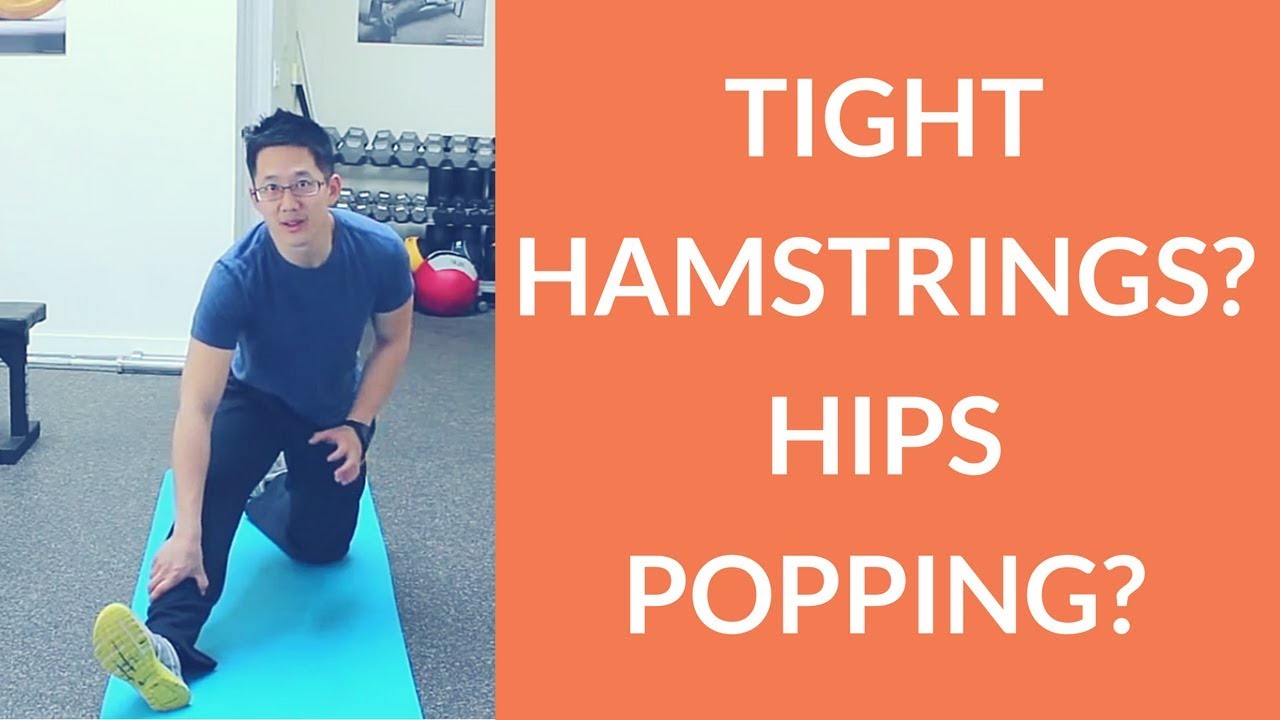 Lateral hamstring stretch and exercise - fix hip popping and hip impingement
