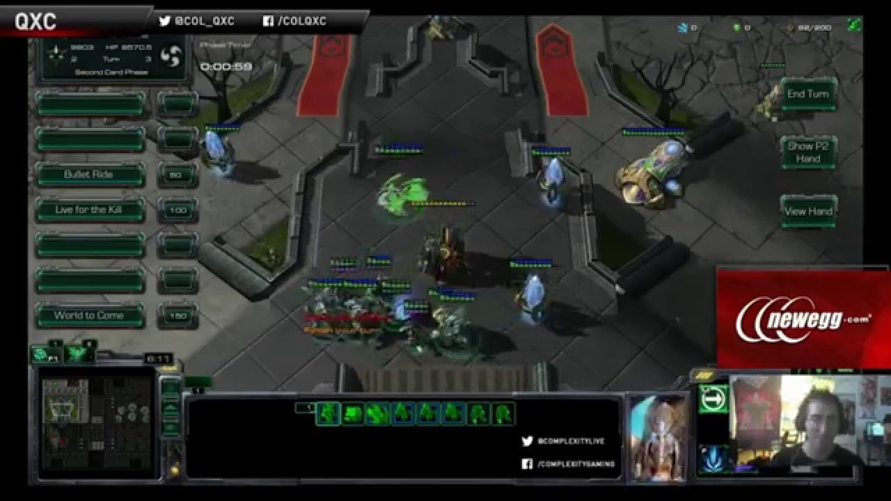 [Full Video] Starcraft 2 Professional QXC Plays Bloodbath
