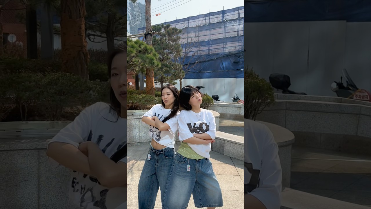 having so much fun in matching fits #lewkin #lewkinteam #trending #jeans #dance