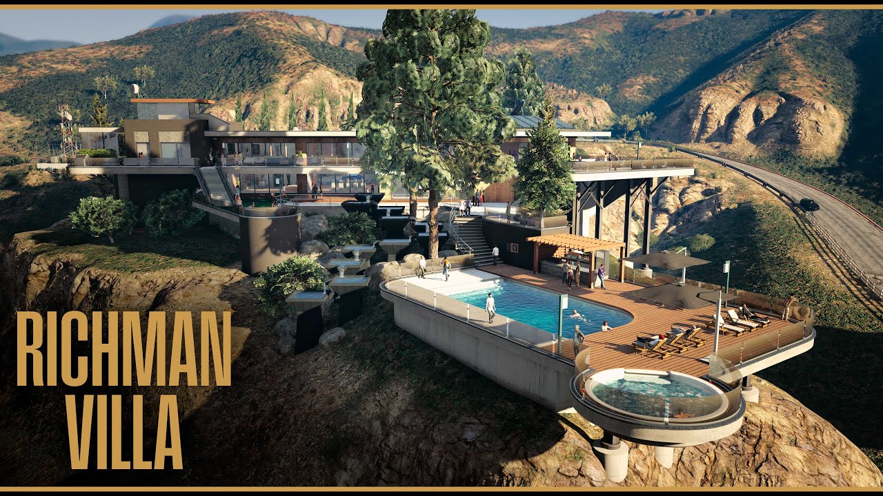 GTA Online: Обновление «Убежище в холмах» — Обзор особняка Ричмана