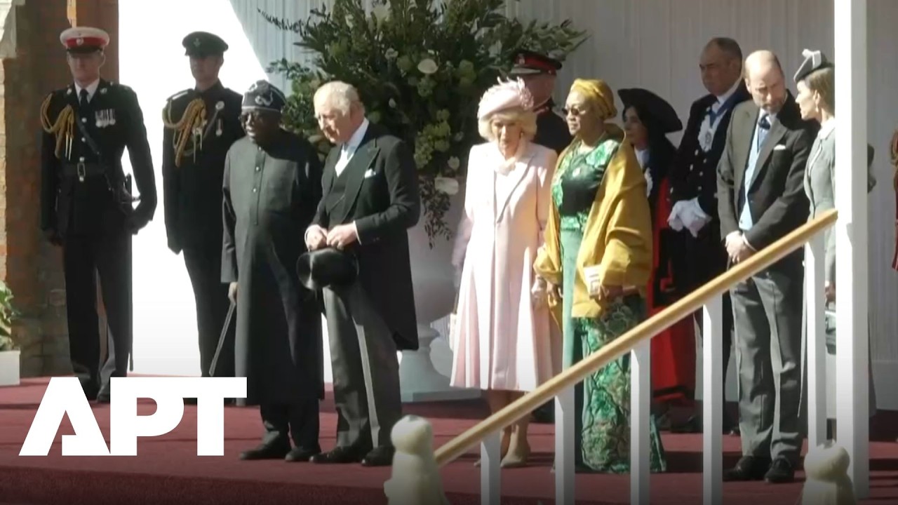 WATCH: UK Royals Honor Nigerian President With Ceremonial Reception | APT