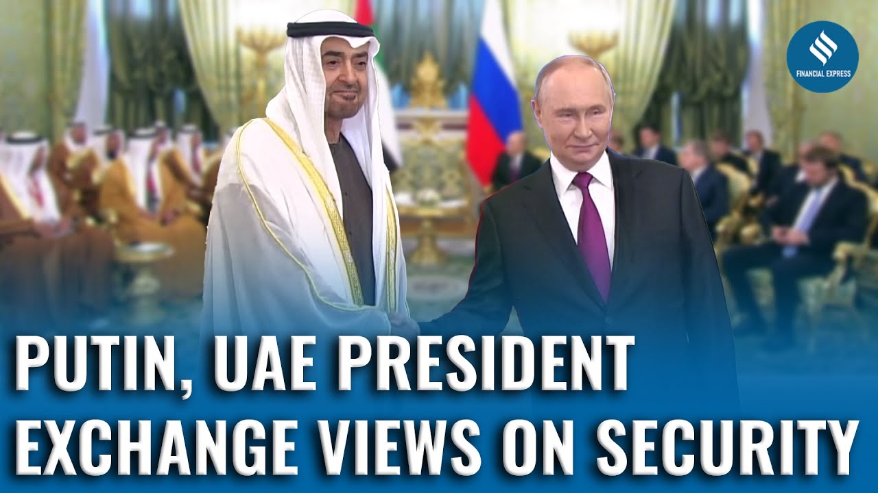 Putin Holds High-Level Security Talks With UAE President in Moscow