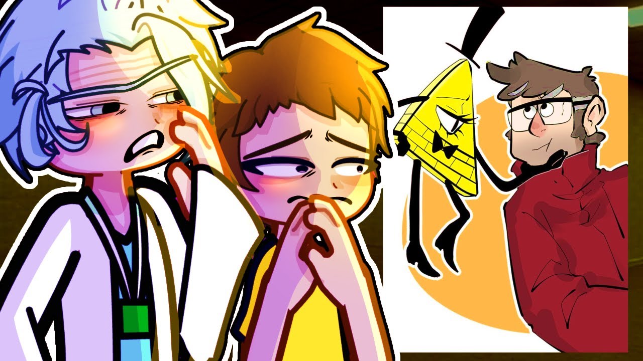 Rick and Morty reacts to  BillFord Ford x Bill  🃁❤️ Gacha 2 reacts Disney +
