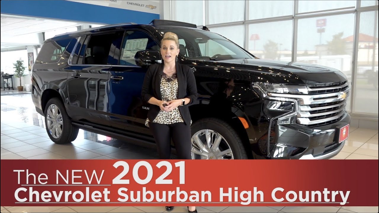 Сравнение новых Chevrolet Suburban и Tahoe 2021 года | High Country | Mpls, Сент-Клауд, Монтичелл...