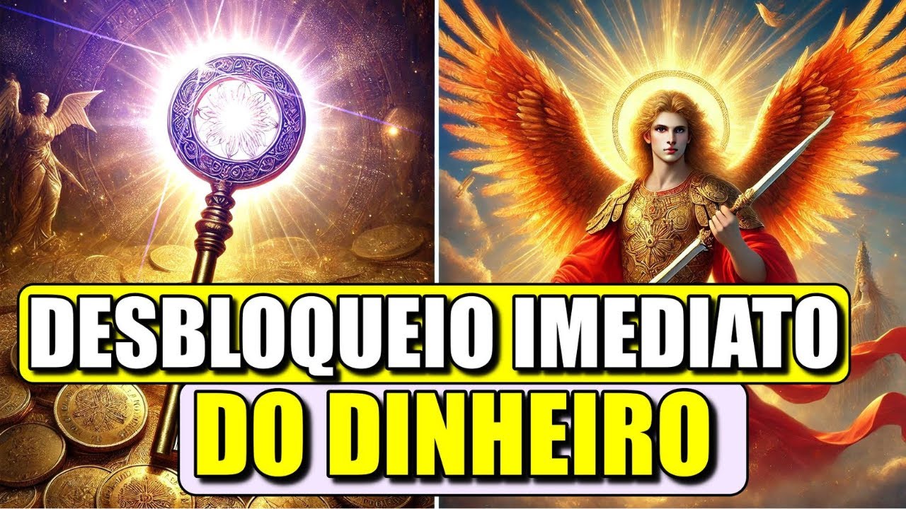 DESBLOQUEIO IMEDIATO DA ENERGIA DO DINHEIRO 💰 ARCANJO MIGUEL 💰💰 Sete chaves para o sucesso