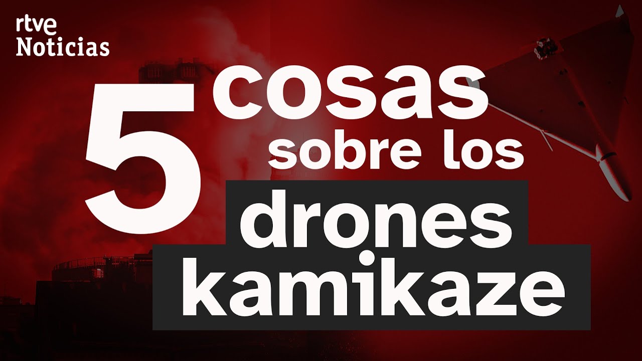 GUERRA UCRANIA: Así SON y FUNCIONAN los DRONES SUICIDAS IRANÍES que RUSIA usó en KIEV | RTVE