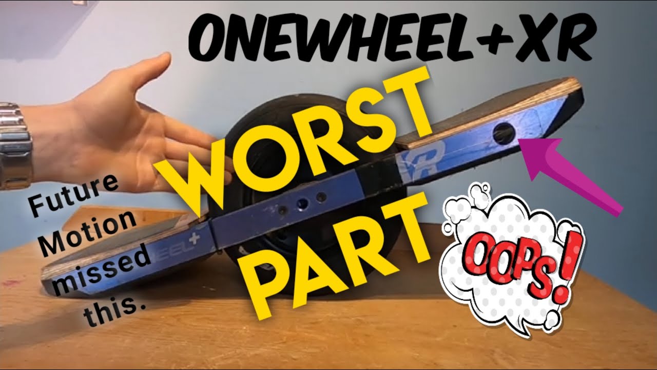The one problem with a Onewheel+XR Futre Motion Missed THIS!!