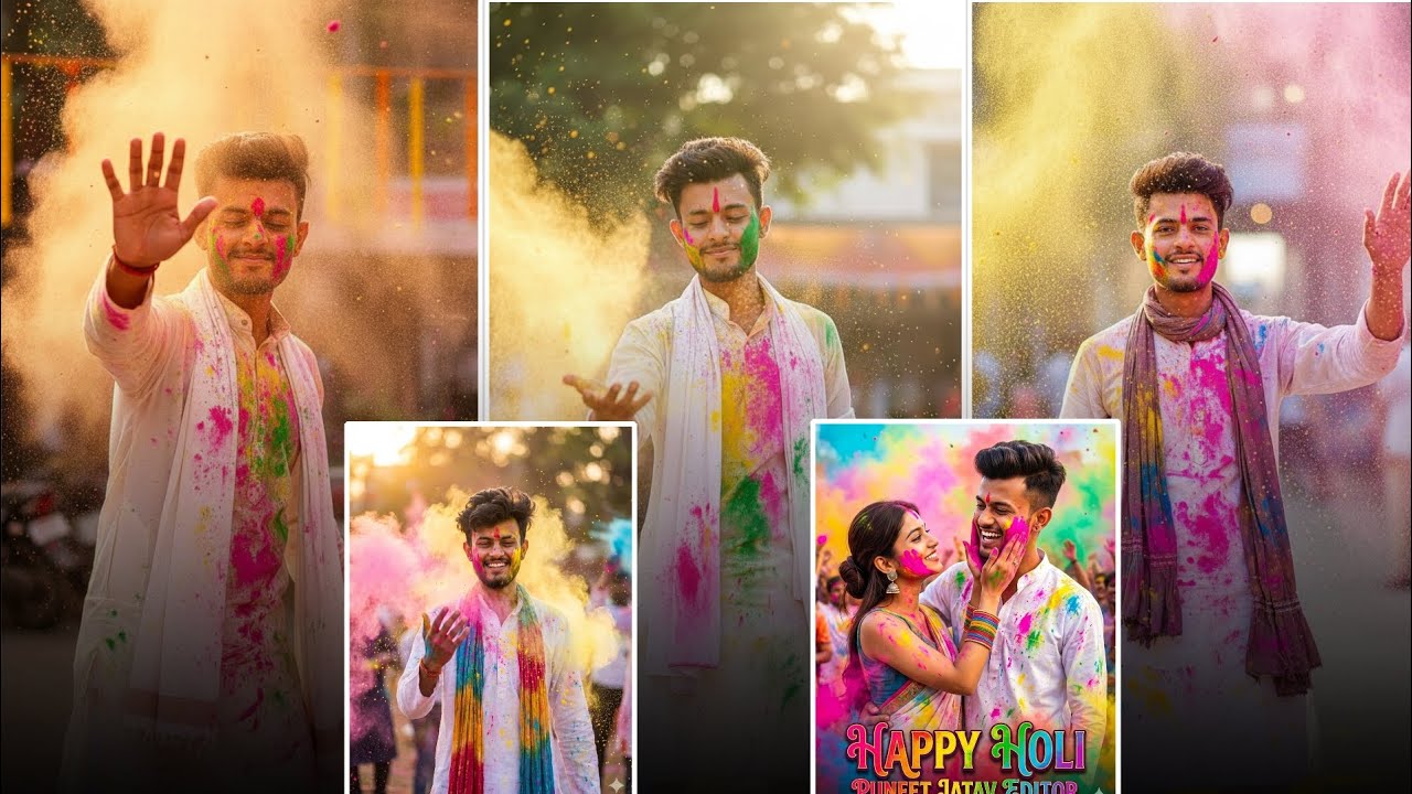 Holi Photo Editing 2026 | Google Gemini Holi Photo Editing| Happy Holi Ai Photo Editing #goutam_soni