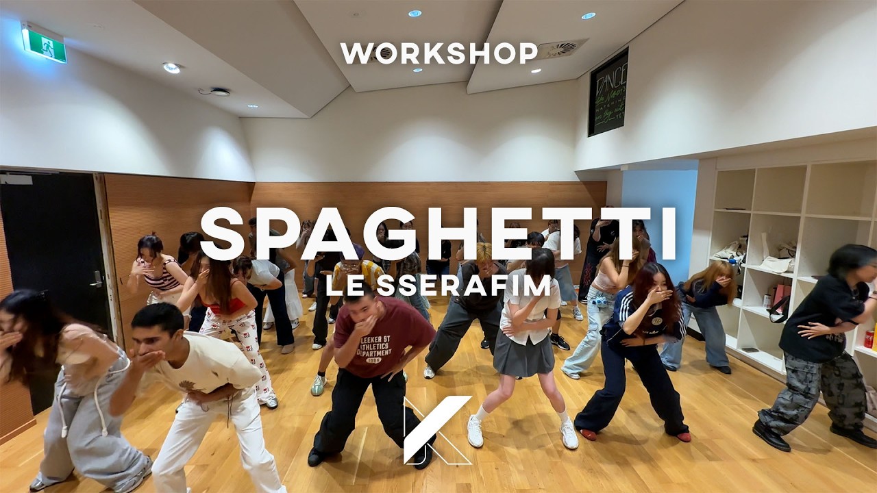 SPAGHETTI - LE SSERAFIM WORKSHOP // UNSW KPOP SOCIETY